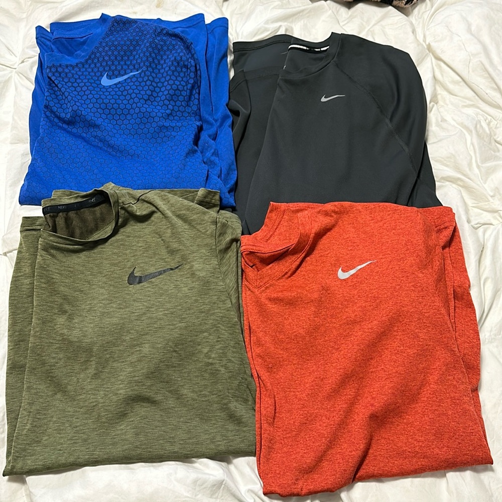 Nike Short Sleeve Tees - Blue, Black, Green, Red